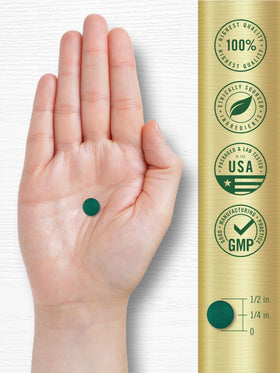 Carlyle Spiruline Bio 3500 mg comprimés informations nutritionnelles