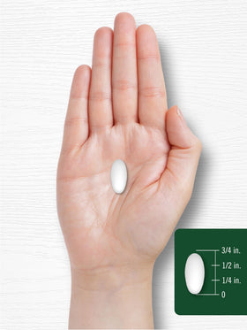 Carlyle tablettes à mâcher enzymes de papaye, vue de profil