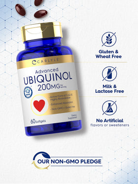 Carlyle Ubiquinol 200mg gélules molles dans un environnement de vie sain