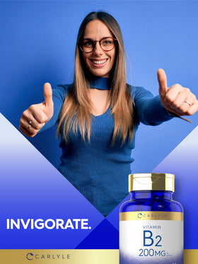 Carlyle Vitamine B2 emballage avec vue latérale