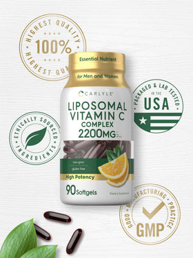 Carlyle Vitamine C Liposomale 2200mg capsules molles en situation