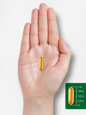 Carlyle Vitamine E 1000 IU gélules sur fond neutre