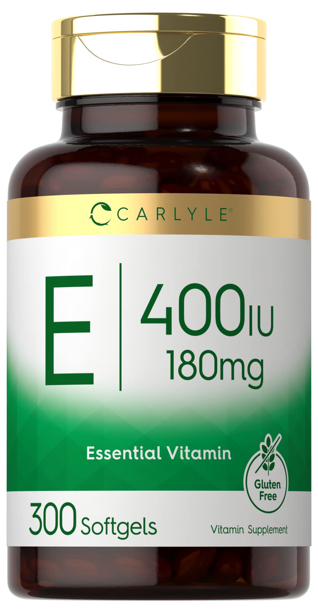 Carlyle Vitamine E 400 UI capsules molles vue avant