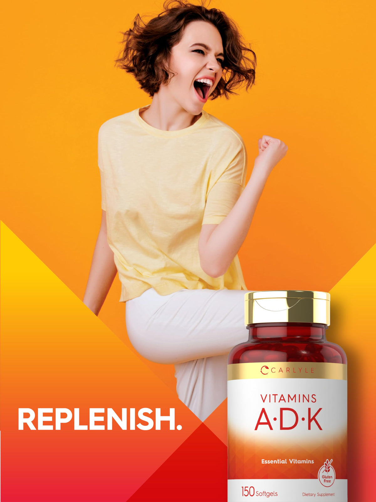 Carlyle Vitamines ADK gélules dans leur emballage