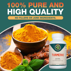 Carnivora Curcuma flacon ouvert avec capsules