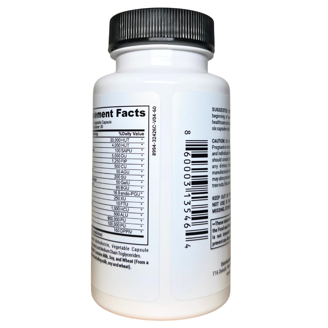 Casa de Sante Enzymes daily, capsules dans une main