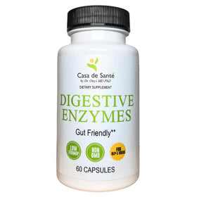 Casa de Sante Enzymes daily FODMAP 18 Enzymes Végétales, vue de face