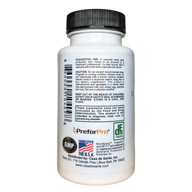Casa de Sante Enzymes daily FODMAP capsules with measuring spoon