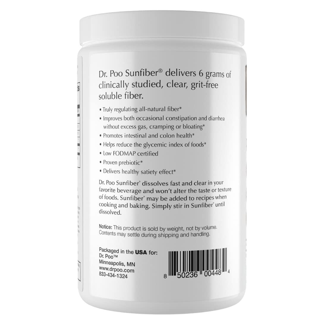 CAVU NUTRITION Sunfiber Prébiotique - poudre dans un verre