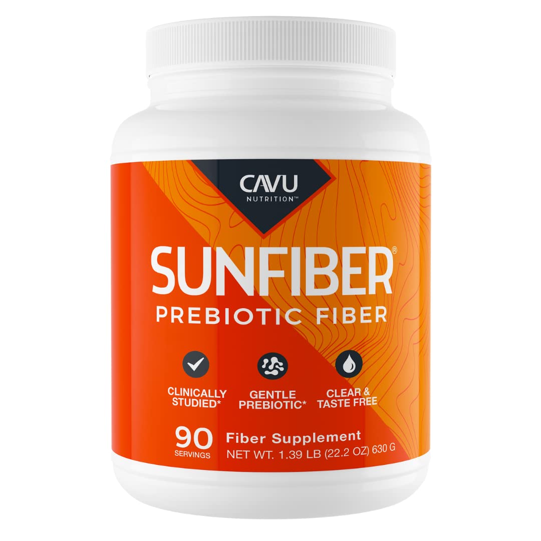CAVU NUTRITION Sunfiber prébiotique soluble en poudre, vue de face