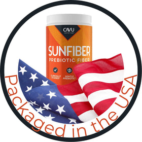 CAVU Sunfiber Fibre Prébiotique Soluble 290g dans une cuisine
