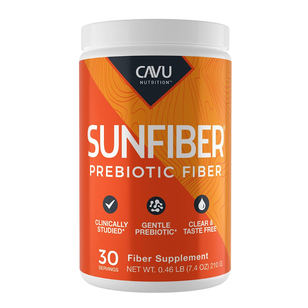 CAVU Sunfiber Fibre Prébiotique Soluble 290g vue de face