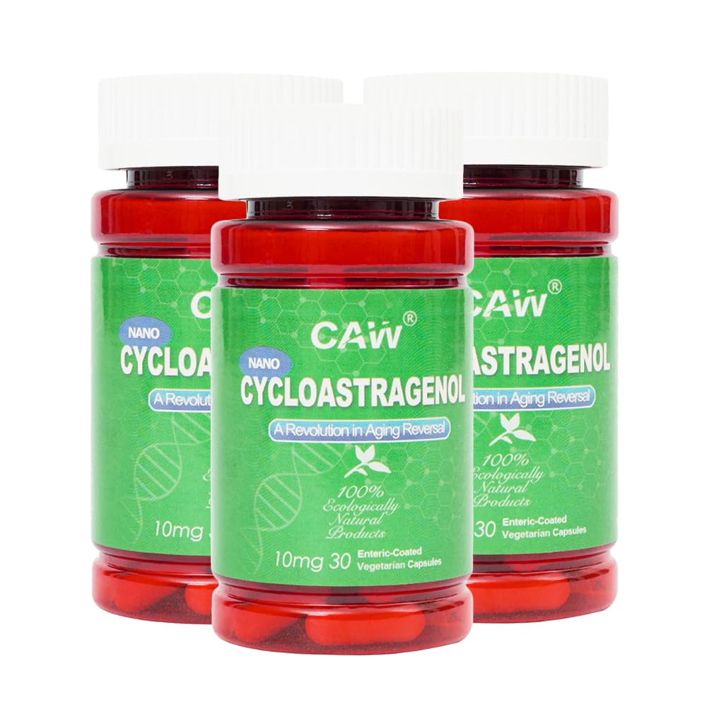 CAW Nano Cycloastragenol 10mg bouteille vue avant