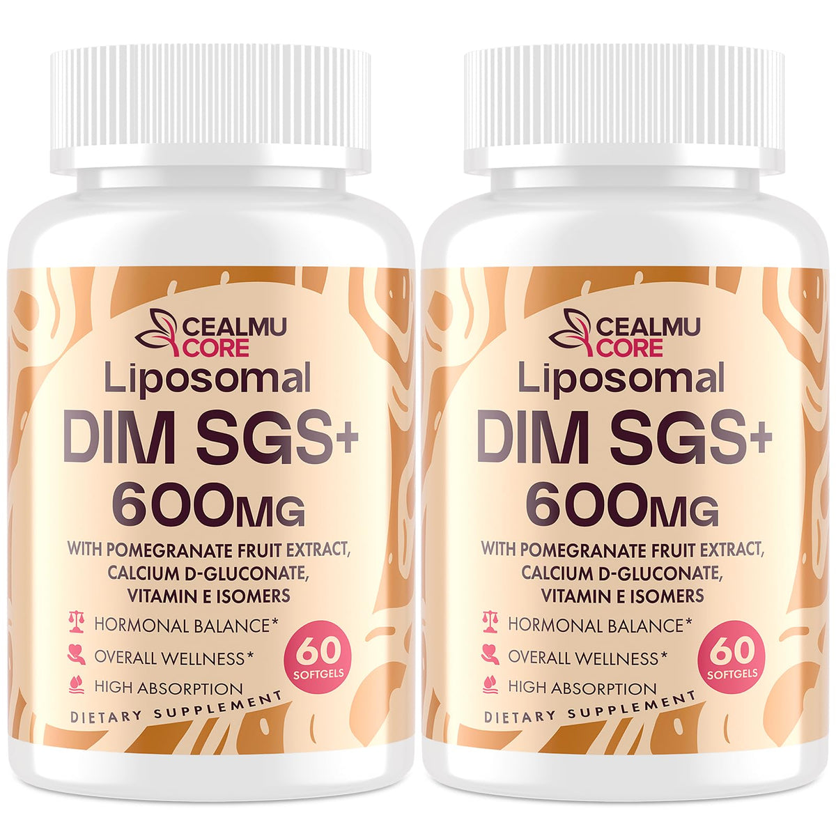 CEALMU CORE Complément Alimentaire DIM SGS 600mg vue de face