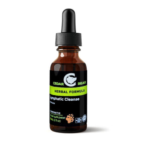 Cedar Bear Lymphatic Cleanse 60 ml vue de face avec étiquette