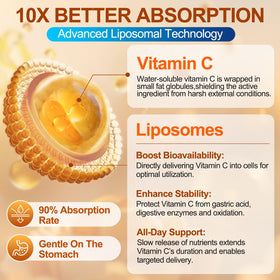 Ceecisee Gummy Vitamine C Liposomale 400g côté