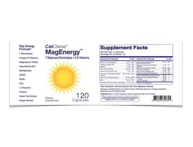 CELCLENE MagEnergy 7 Électrolytes 110g - utilisation quotidienne
