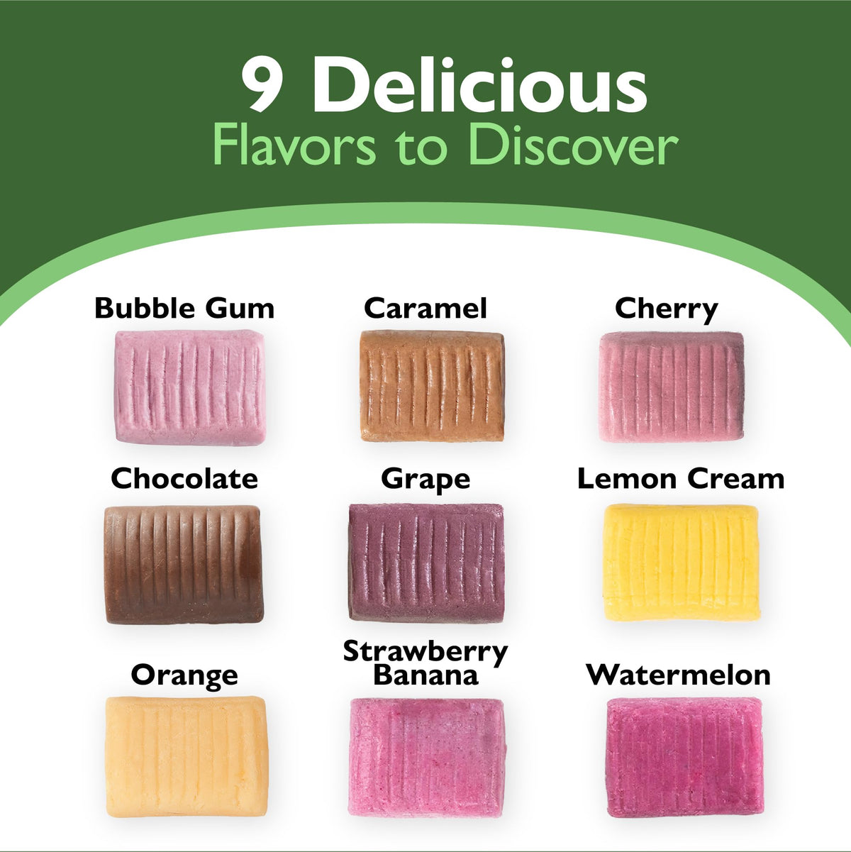 Celebrate Bariatric Calcium Citrate 500mg Chews Melon with nutritional information