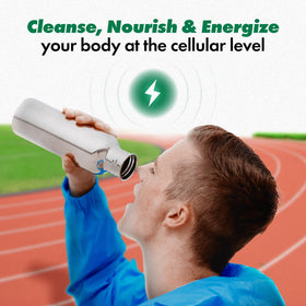 CELL POWER Oxygène Liquide 30ml vue arrière montrant les ingrédients