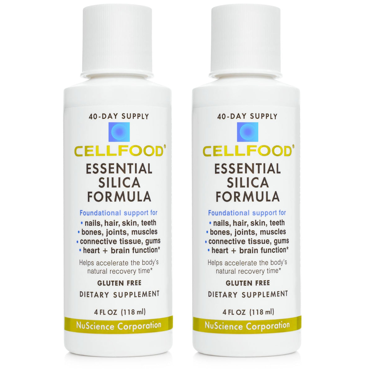 Cellfood Silice Essentielle 4 fl oz 2 pack vue de face