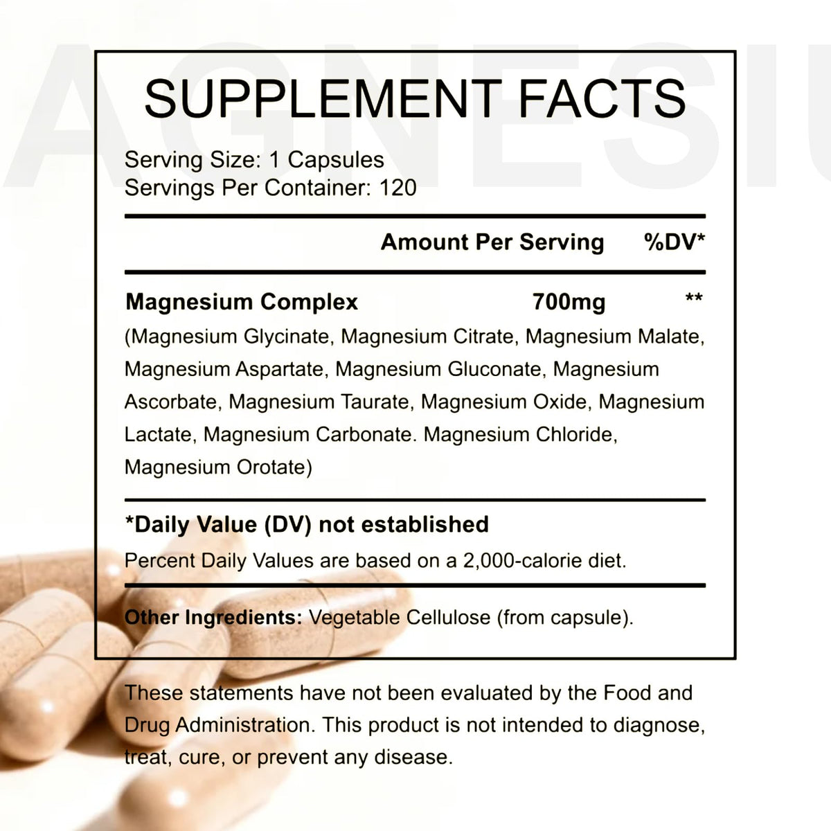 CellJuvMax 120 capsules végétales de magnésium
