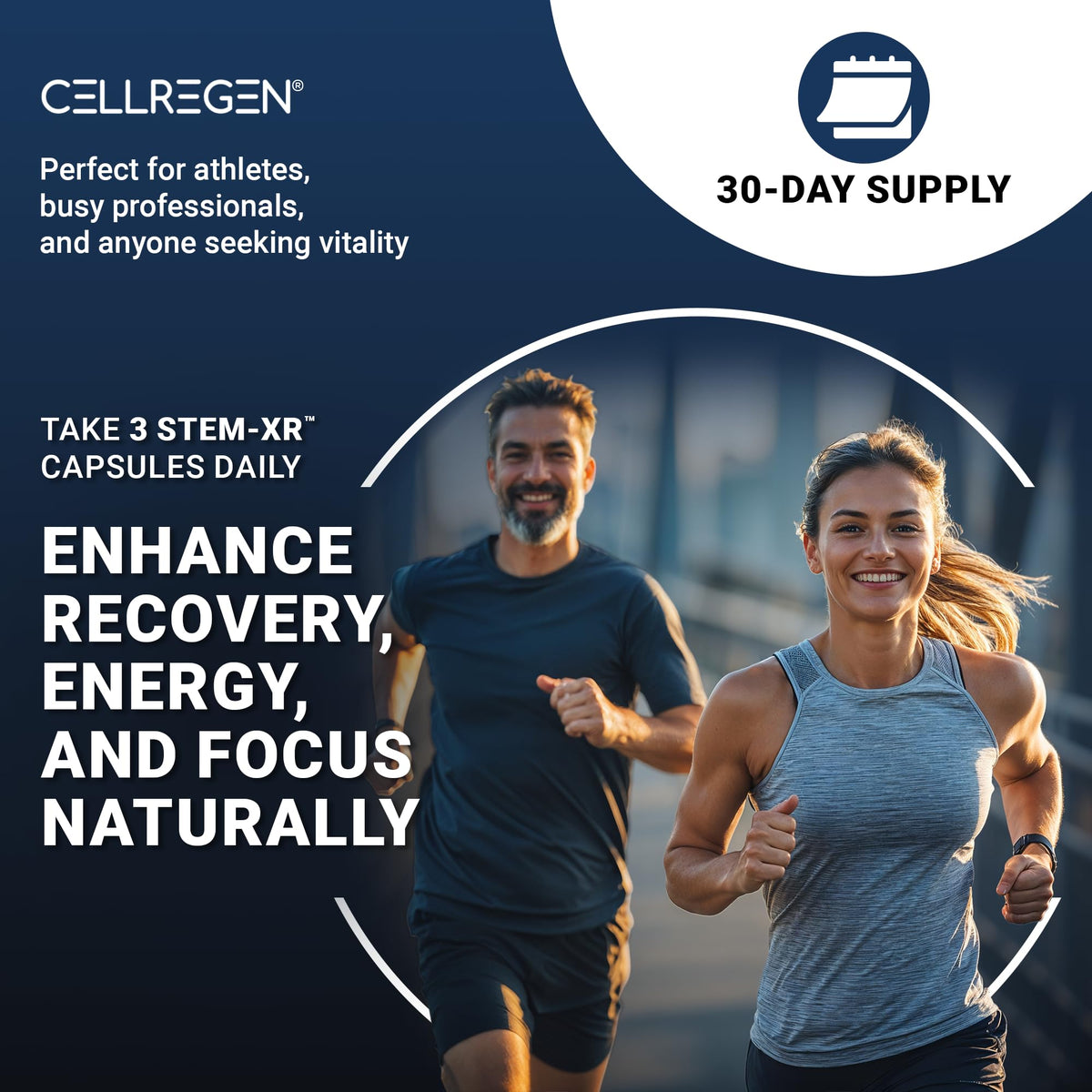 Cellregen StemXR 90 Capsules avec des plantes en arrière-plan