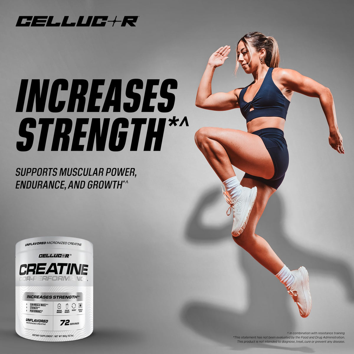 Cellucor Cor-Performance Créatine Monohydrate 72 portions vue de dessus