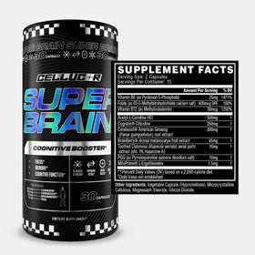 Cellucor Super Brain™ 30 Capsules avec étiquette détaillée