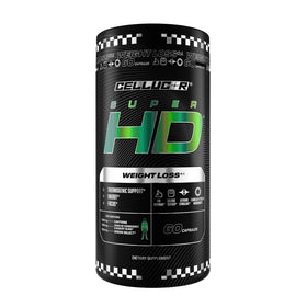 Cellucor SuperHD brûleur de graisse 60 capsules vue de face