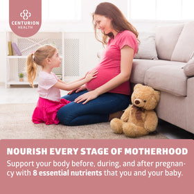 Centurion Health Bump Mini boîte de vitamines prénatales
