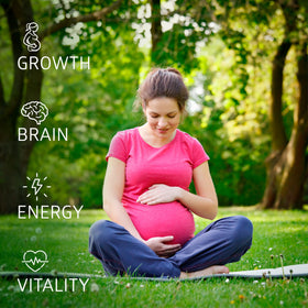 Centurion Health Bump Mini présentation des vitamines prénatales
