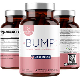 Centurion Health Bump Mini vitamines prénatales 30 capsules vue avant