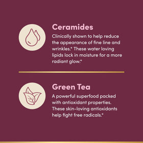 Ceramides et extrait de thé vert dans le complément Nature's Bounty