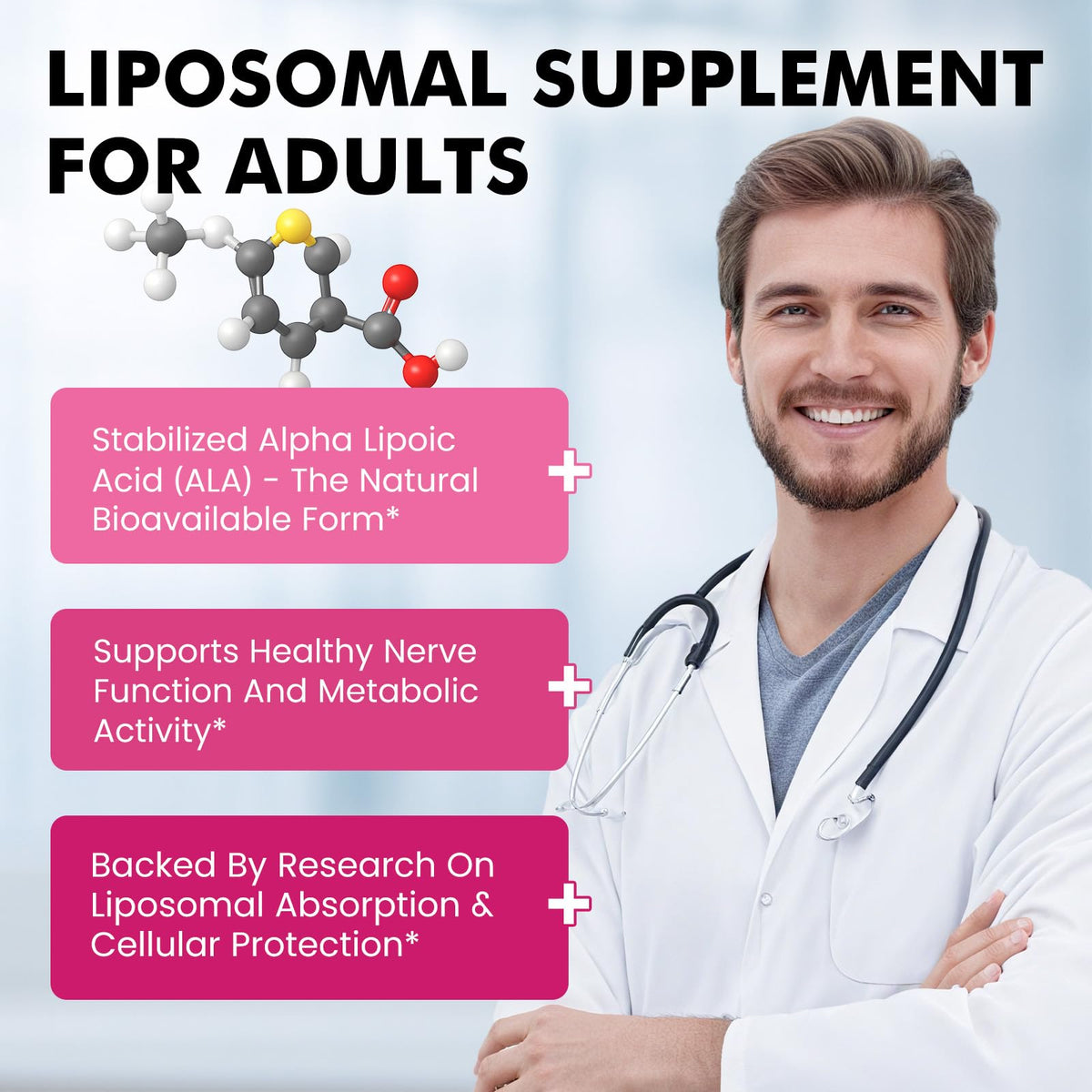 CFILIHTC Acide Alpha-Lipoïque 600mg gouttes, flacon et pipette