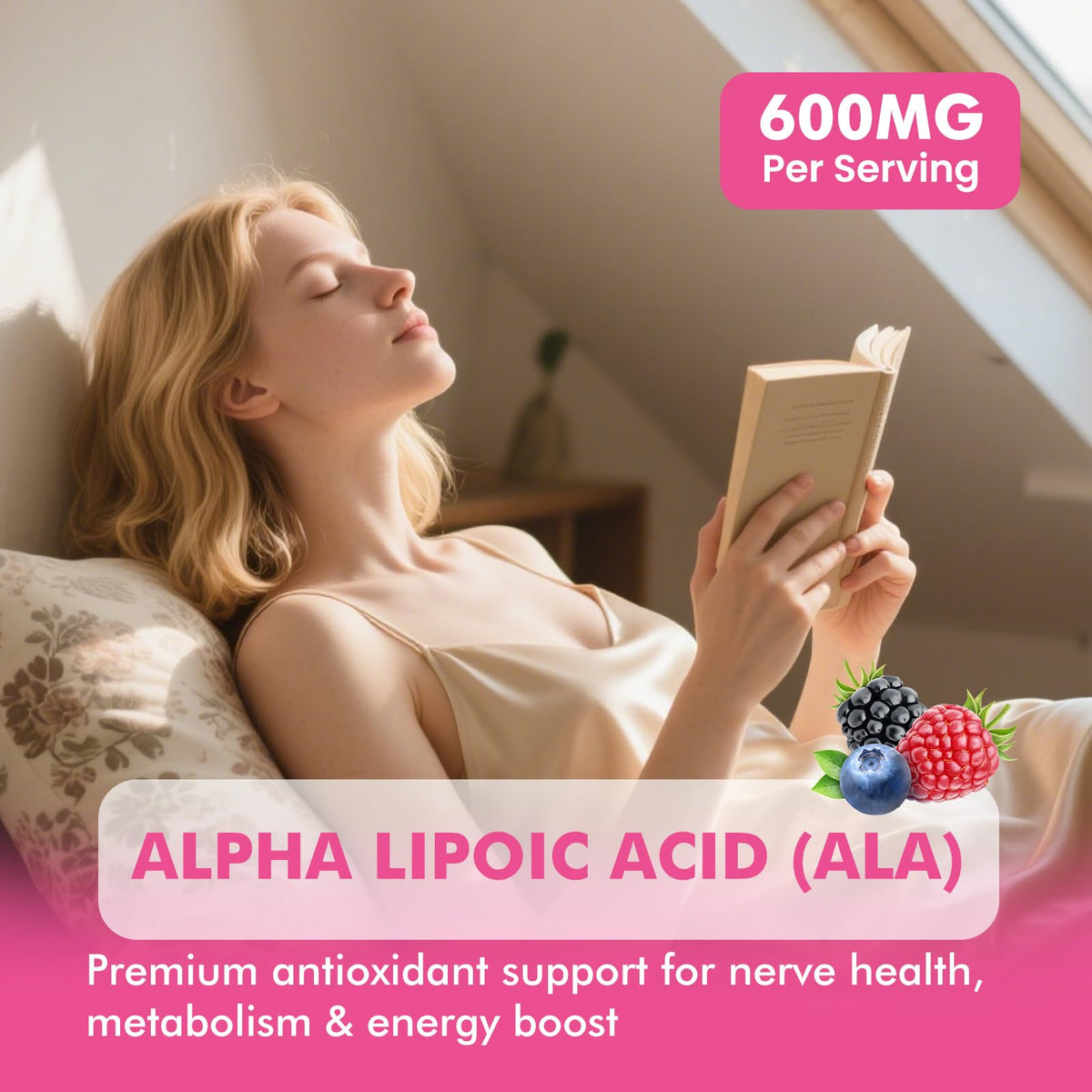 CFILIHTC Acide Alpha-Lipoïque 600mg gouttes, flacon ouvert avec gouttes visibles