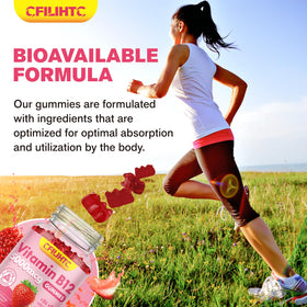 CFILIHTC Gummies de Vitamine B12 5000mcg ingrédients