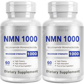 CFUKING NMN 1000mg 120 capsules vue avant du flacon