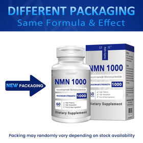 CFUKING NMN 1000mg capsules sur fond blanc