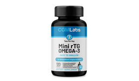CGMLABS rTG Omega 3 huile de poisson 960mg EPA DHA vue de face