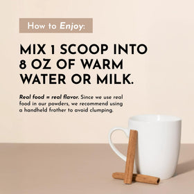 Chai Nighttime daily wellness Drink nutritional information