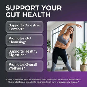 CharcoBiotic 90 capsules de charbon actif avec étiquette