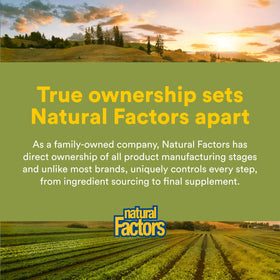 Chardon-Marie Natural Factors capsules sur une table