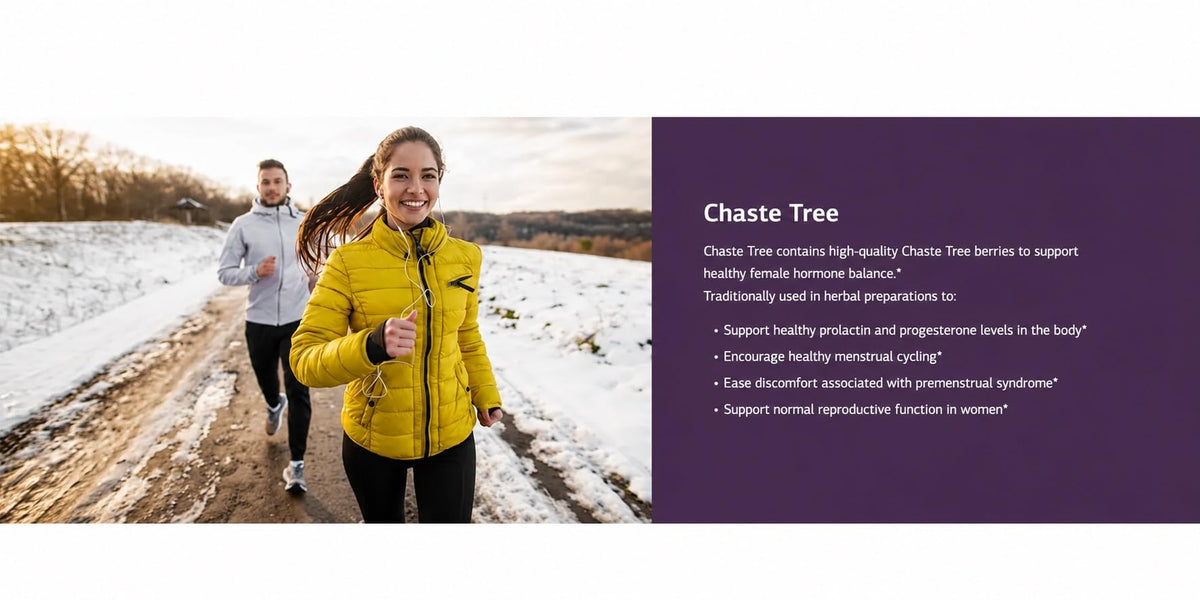 Chaste Tree 120 comprimés Standard Process Inc. vue de côté