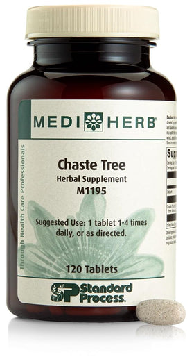 Chaste Tree 120 comprimés Standard Process Inc. vue de face