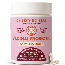 Cheeky Bonsai Probiotique Vaginal 60 capsules vue de face