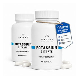 CHEERS Complément Alimentaire Citrate de Potassium 948mg vue avant