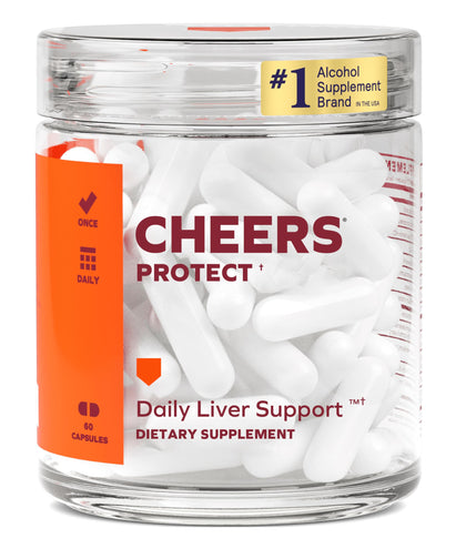 Cheers Protect complément alimentaire foie 60 gélules végétales vue de face