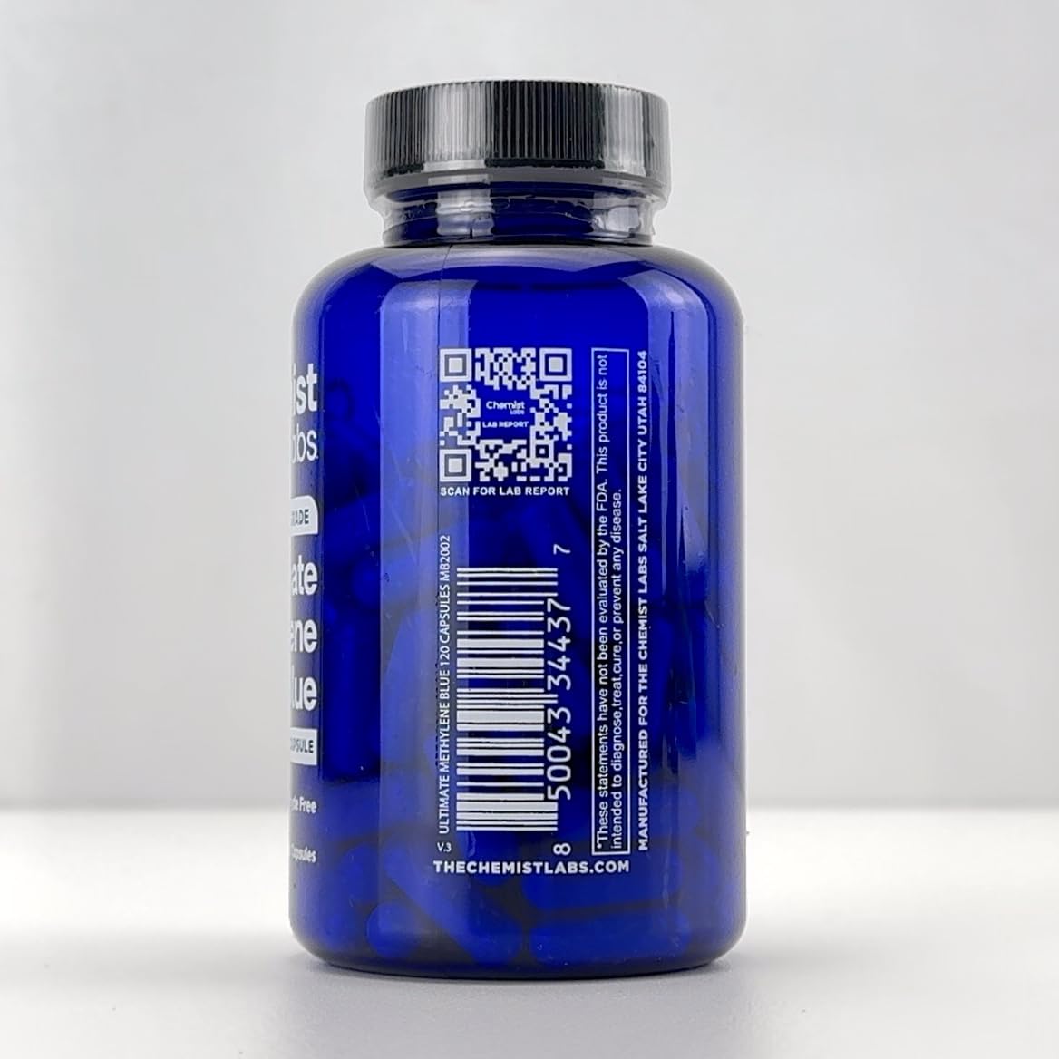 Chemist Labs Methylene Blue capsules with fresh ingredients