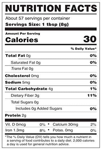 Chérie Sweet Heart Poudre de Blé Vert Bio 472g dans un smoothie