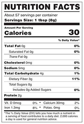 Chérie Sweet Heart Poudre de Blé Vert Bio 472g dans un smoothie